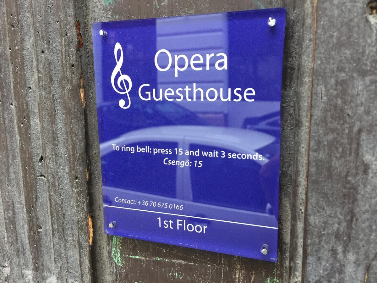 Opera Guesthouse Budapest Exterior photo